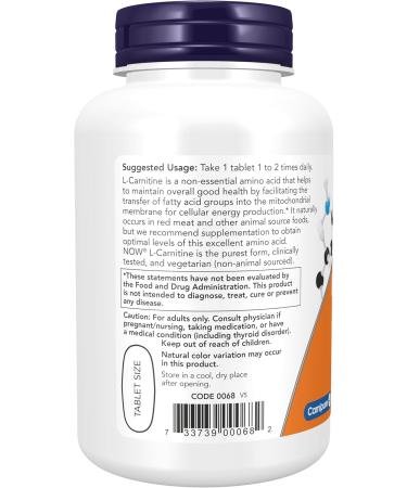NOW Supplements Ubiquinol 100 mg High Bioavailability (The Active Form of CoQ10) 120 Softgels & Supplements L-Carnitine 1 000 mg Purest Form Amino Acid Fitness Support* 100 Tablets - Buy Online on GoSupps.com