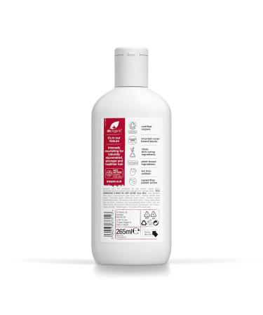 Dr Organic Rose Otto Conditioner - Vegan Paraben-Free Recyclable 265ml | Eco-Friendly Hair Care for Men & Women - Buy Online on GoSupps.com