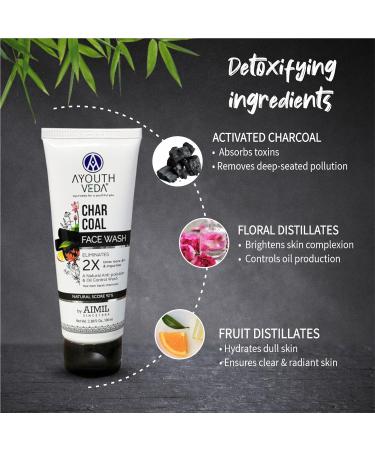 Activated Face Wash - Anti-Pollution Deep Pore Cleaning & Oil Control for Men & Women | International Shipping - Buy Online on GoSupps.com