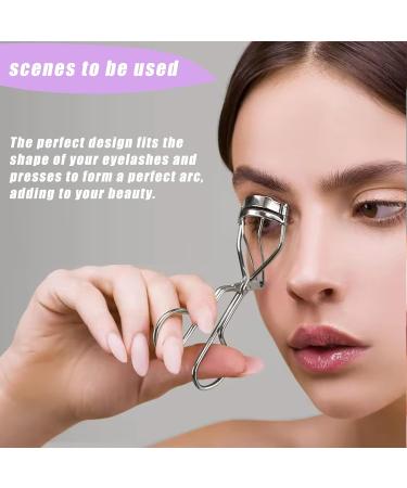 XiangSKY Eyelash Curler Lash Curler Eyelash Curlers Easy and Simple Operation Lash Curler Let Your Eyelashes Curl Firm Styling and Make You More Beautiful(Silver) - Buy Online on GoSupps.com