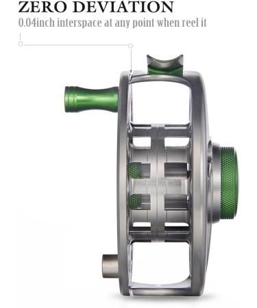 Piscifun Sword Fly Fishing Reel 5/6wt Gunmetal - CNC-Machined Aluminum Alloy Fly Reel - Buy Online on GoSupps.com