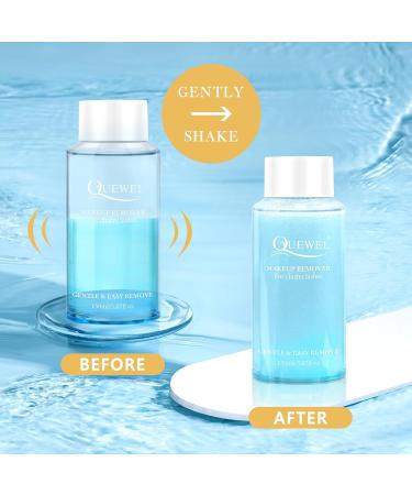 QUEWEL Lash Clusters Glue Remover 150ml Cluster Lashes Remover for Eyelash Clusters Gentle Water-Oil Texture DIY Eyelash Bond Removal No Irritation Quick Dissolves Less than 60s 1 count (Pack of 1) Cluster Lashes Remover - Buy Online on GoSupps.com