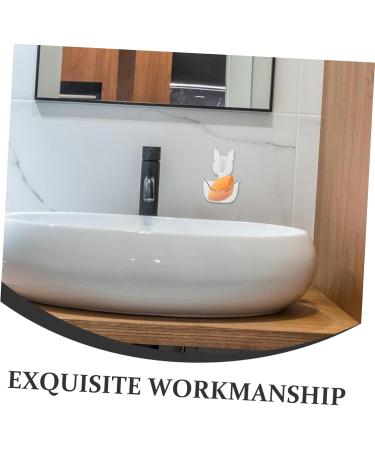 FRCOLOR Transparent Bathroom Storage Rack & Makeup Sponge Holder - Travel Makeup Organizer (14.5x11.4x10cm) - International Shipping Available - Buy Online on GoSupps.com