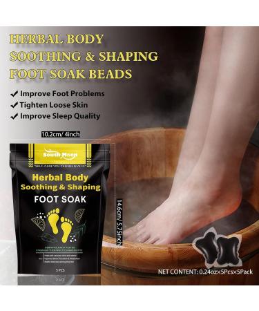 Herbal Body Detox Foot Soak Beads - Daily Rebody Cleansing & Relaxing Experience (25 PCS) - Buy Online on GoSupps.com