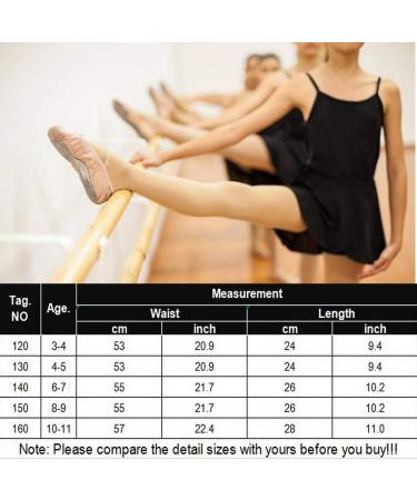 Arshiner Girls Ballet Skirts Dance 3 Pack Chiffon Wrap - Black/Pink/Blue - Size 8-9 Years - Buy Online on GoSupps.com