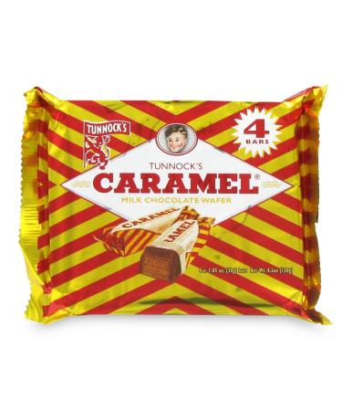 Pack of 3 Tunnocks Caramel Wafers (12 Bars Package) 12 Count (Pack of 3)