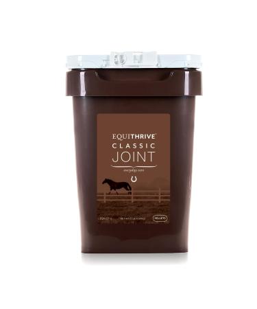 Equithrive Classic Joint Supplement Pellets with Glucosamine Chondroitin Hyaluronic Acid and MSM for Horses and Senior Horses 10 lbs