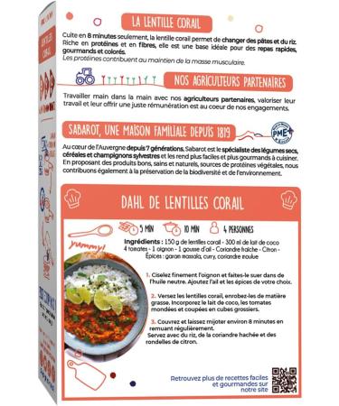  Sabarot SABAROT Coral Lens 450 g - Buy Online on GoSupps.com