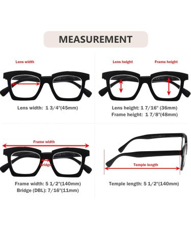 Eyekepper Women's Reading Glasses - 4 Pack Stylish +2.50 Reading Aid - Buy Online on GoSupps.com