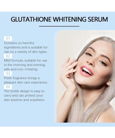 OLLZPJFPK Glutathione Brightening Essence Moisturizing Nourishing Radiant Facial Skincare Essence - Buy Online on GoSupps.com