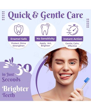 Furein Smile Natural tooth whitening powder peroxidefree peppermint flavor 18 g - Buy Online on GoSupps.com