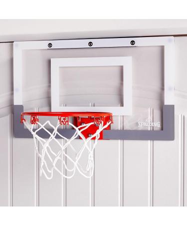 Spalding Slam Jam Over-the-Door Hoop - Portable Basketball Hoop for Home - Buy Online on GoSupps.com