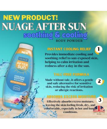 Sun & Sand Comfort Duo: Sand Remover Powder 226g with After Sun Soothing and Refreshing Powder 226g Beach Powder to Remove and Refresh Sand Total Beach Relief Set - Buy Online on GoSupps.com