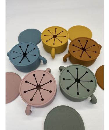 Blumie Snack Pot: BPA-Free Silicone Cup for Baby Finger Food - Lavender Pink - Buy Online on GoSupps.com