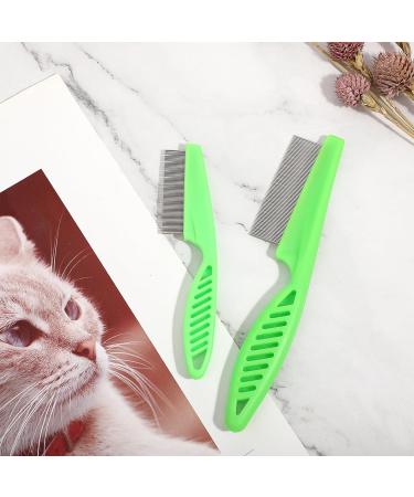 Shop Tiesome 2-in-1 Dog Grooming Kit - Multifunctional Stainless Steel Double-Sided Comb & Massage Brush - Perfect for Pet Hair Care - Buy Online on GoSupps.com