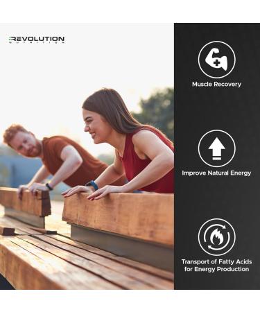 Revolution Nutrition Carnitine Cooler Powder L- Carnitine Tartrate Lean supplement Amino Acid Enhance Endurance Zero Calorie 1000 mg L- Carnitine 945 mg L-Lysine 150g 83 Servings (Grape Slice 0.33 Pound) Grape Slice 0.33 Pound - Buy Online on GoSupps.com