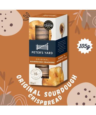 Peter's Yard Crackers Crispbread Pick N Mix - Choose From 6 Flavours | Poppy Seed Sourdough Fig & Spelt Rosemary-SeaSalt Pumpkin & Sunflower Seed Oregano Oil - Pack of 2 - Buy Online on GoSupps.com