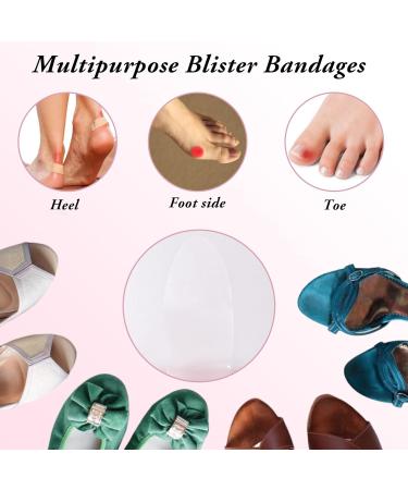 Blister Prevention Pads | Waterproof Bandages for Pointe Shoes & Feet | 30 Stickers | Anti-Wear Heel & Toe Protectors - Buy Online on GoSupps.com