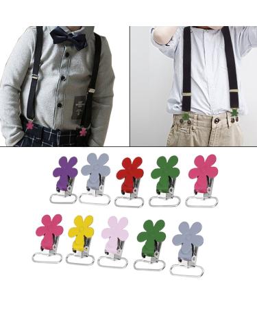 10pcs Mini Plum Shaped Suction Cup Holders | Suction Clips for Children's Belts - International Shipping Available - Buy Online on GoSupps.com