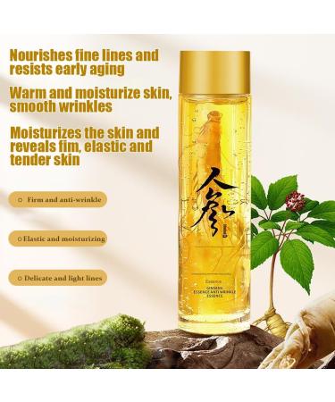 Buy Ginseng Extract Liquid - Anti-Wrinkle Serum Oil | Korean Red Ginseng Essence for Aging Moisturizing & Wrinkle Reduction - International Shipping - Buy Online on GoSupps.com
