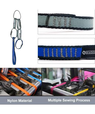 NewDoar Daisy Loop Chain for Climbing 22KN(4950lb) Nylon Webbing Sling 0.7in(17mm) Safe Chain CE Certified for Outdoor Activities Personal Anchor Tether System Aid Climbing - Buy Online on GoSupps.com