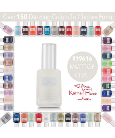 Karma Organic Nail Polish - High Gloss & Matte Top Coat Fast Dry Nontoxic Cruelty-Free - International Shipping Available - Buy Online on GoSupps.com