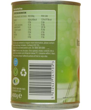  Baxters Baxters Italian Vegetarian Soup Tomato and Basil 4 x 400 g - Buy Online on GoSupps.com