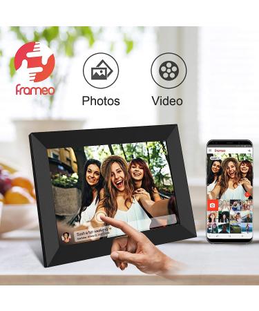 FRAMEO 10.1-Inch Smart WiFi Digital Photo Frame | 1280x800 IPS LCD Touch Screen | Auto-Rotate | Built-in 16GB Memory | Share Moments Instantly via Frameo App | Portrait and Landscape - Buy Online on GoSupps.com