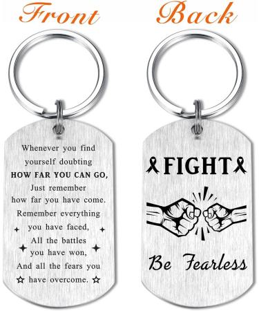 SOUSYOKYO Cancer Survivor Keychain | Thoughtful Gifts for Women & Men | Comforting Hospice & Hospital Gifts - Buy Online on GoSupps.com