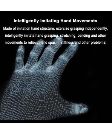 Self-Training Rehabilitation Robot Gloves Finger Straightening Brace Guard Protector Exoskeleton Manual Training Functional for Long-Term Relief Finger Cramps Left Hand M - Buy Online on GoSupps.com
