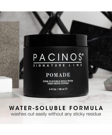 Pacinos Pomade 2 Pack - Firm Hold Paste for All Hair Types, Semi Shine Finish, 4 fl oz - Buy Online on GoSupps.com