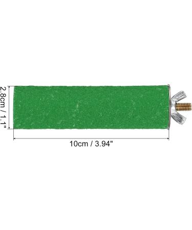 PATICIL 1.1x3.9 Bird Wood Perch Stand for Small Birds & Parrots | Durable Cage Accessory in Green - Buy Online on GoSupps.com