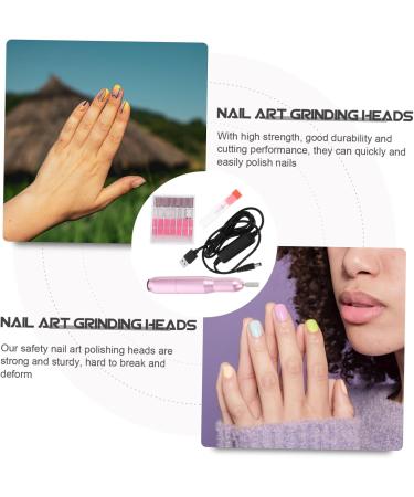 SKISUNO 1 Set Polisher Electric Nail File Hat with Ponytail Wig Acrylic Nail Kit Professional Nail Drill Nail Art Kit para U as Nail Kits Cordless Aluminum Alloy Electrical Tools Child 11.20X2.00X2.00CM As Shown - Buy Online on GoSupps.com