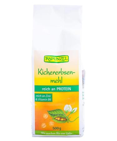 Rapunzel Organic Chickpea Flour Roasted 500g (Pack of 2) - Premium Gluten-Free Legume Flour for Cooking & Baking - Buy Online on GoSupps.com