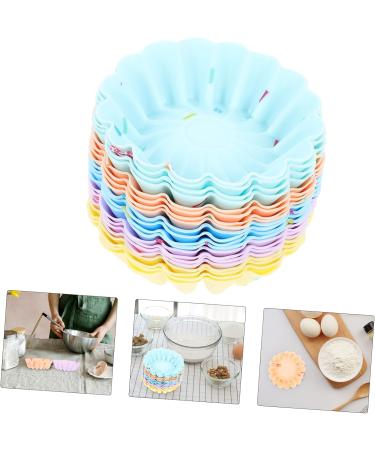 Alipis 20pcs Kitchen Cuake Gadget Cake Flower Tools for Silicone Molds Muffin Universal Useful Home 8X8X2CM As Shown - Buy Online on GoSupps.com