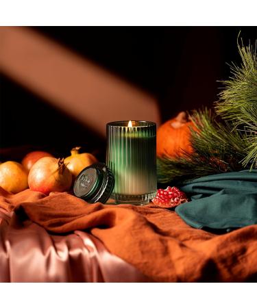 La Jolie Muse Pomegranate Pine Scented Candle - 19oz Luxury Glass Jar Candle for Home - Long Burning 120 Hours - Christmas Gifts for Women - Buy Online on GoSupps.com