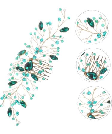 DOITOOL Wedding Hair Accessories Bridal Hair Accessories Aesthetic Hair Accessories Rhinestone Hair Accessories Rhinestone Headpiece for Women Tiara Metal Crystal Hair Comb Bride - Buy Online on GoSupps.com