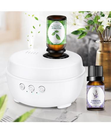Aroma diffuser for essential oils without water: Diffuser for essential oils with 2 essential oils - aromatherapy diffuse - essential oils atomizer for car bedroom spa