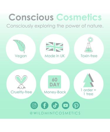 WildMint Bright Eyes Cream with Hyaluronic Acid | Brightening & Firming Eye Cream for Sensitive Dry Mature Skin | Reduces Dark Circles & Puffiness | UK Made Vegan & Cruelty-Free Skincare | 30ml - Buy Online on GoSupps.com