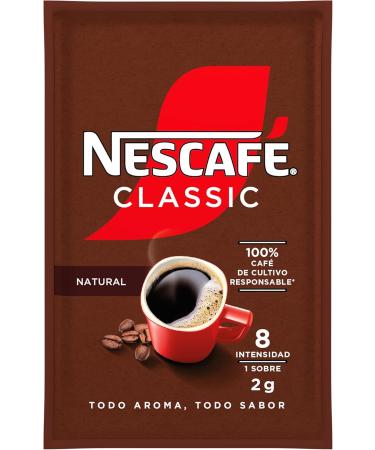  NESTLE PROFESSIONAL Nescaf Natural Instant Coffee - 2 boxes x 50 sachets of 2g - Total: 200g - Buy Online on GoSupps.com
