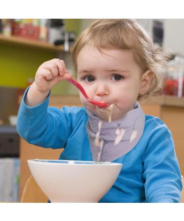 WD&CD 4-Piece Triangle Baby Dribble Bibs | Adjustable & Absorbent for Boys and Girls - Buy Online on GoSupps.com