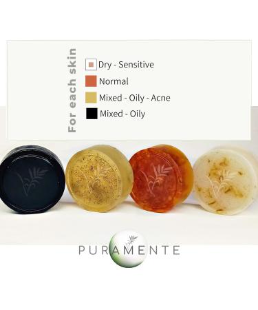 Buy Chamomile Vegetable Glycerin Soap Pack X2 - Vegan Cruelty-Free Dermatologically Proven for Teens | Oily & Mixed Skin | Fragrance & Toxin Free - Buy Online on GoSupps.com