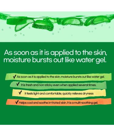 by.H Travel Size Aloe Vera Gel (30 Mini Packets) - TSA-Friendly Organic Soothing Gel for Face & Body - 98% Pure Aloe Gel Packets Sunburn Relief Non-Greasy Portable Travel Packet Made in Korea Pouch Type-1Pack - Buy Online on GoSupps.com