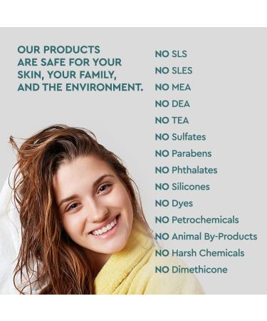 Puracy Shampoo & Conditioner Set - Rosemary Oil for Hair Growth & Thickness - 20+ SuperPlant Ingredients - Perfect for Fine, Medium, or Color-Treated Hair - Buy Online on GoSupps.com