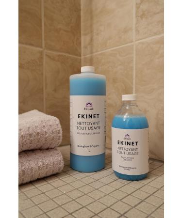 Ekinet 100% Natural Organic All Purpose Cleaner Surface Floor Kitchen Bathroom Toilet Stainless Steel Mirror Glasses. - Buy Online on GoSupps.com