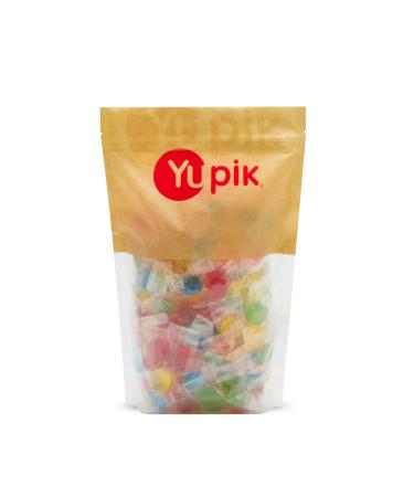 Yupik Assorted Fruit Mix Candies Sugar - Free Hard Candies 1Kg 1 kg (Pack of 1)