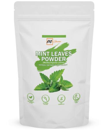 mGanna 100% Natural Mint Leaf Powder 227 GMS / 0.5 LBS for Smooth Glowing Skin Hair Care Cosmetics and Health Care