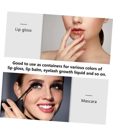 12 Pi ces Tube De Gloss Vide En Plastique En Forme De Verre Pour chantillons De L vres - Buy Online on GoSupps.com