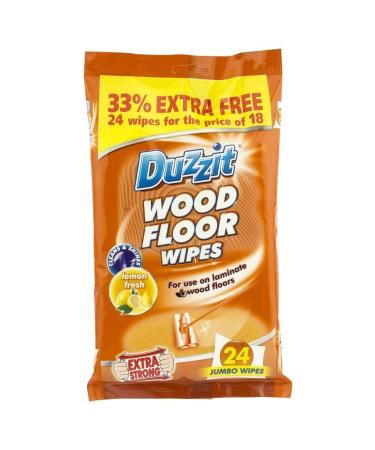 WOOD FLOOR WIPES X 18 EXTRA LARGE WIPES 1 Brown