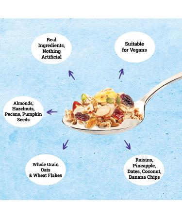 Jordans Morning Muesli - Supreme Medley 400g Supreme Medley 400 g (Pack of 1) - Buy Online on GoSupps.com